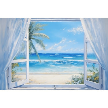 Ocean Window Canvas